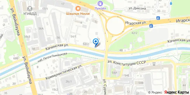 Карта: ул. Копылова, 76